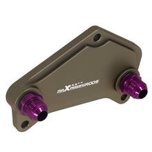 Laden Sie das Bild in den Galerie-Viewer, Neu 1X AN10 Oil Cooler Adapter kompatibel für VW Audi Golf MK5 MK6 GTI DQ250 Sandwich