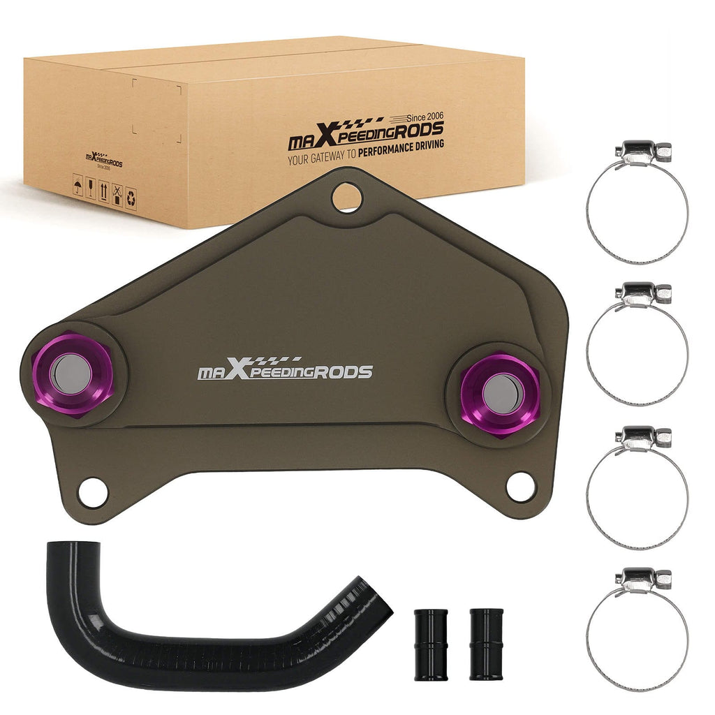 Neu 1X AN10 Oil Cooler Adapter kompatibel für VW Audi Golf MK5 MK6 GTI DQ250 Sandwich