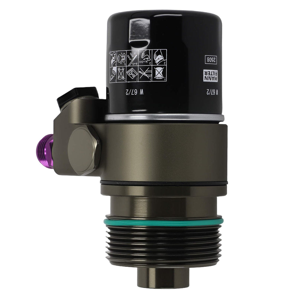 Neu AN10 Ölfilter-Adapter-Kit kompatibel für VW Golf 7 GTI 1.8T 2.0T Thermostat 73-83°C