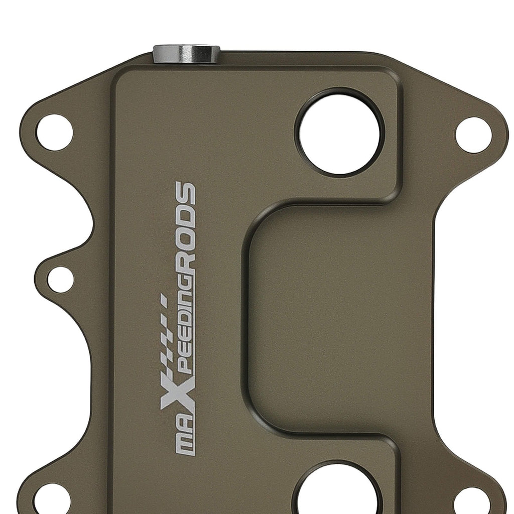 Neu Adapter Sandwich Ölfilter AN10 kompatibel für VW Audi TDI Motor Violett CNC Gefräst