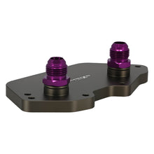 Laden Sie das Bild in den Galerie-Viewer, Neu 10AN Öl Sandwich Adapter kompatibel für Audi S3 S4 3.0T A4L A6 C7 A5 Q7 eloxiert