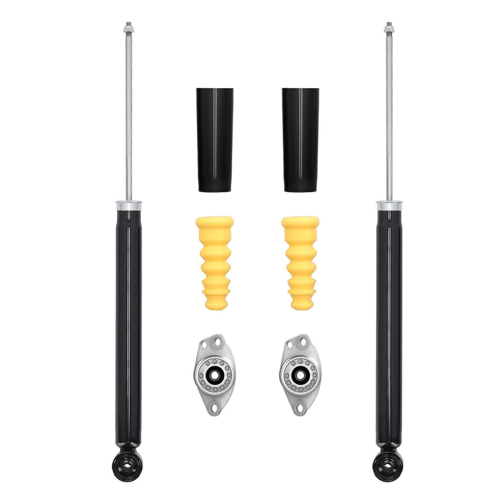 Neu 2x Stossdämpfer +Domlager Hinten kompatibel für VW Bora kompatibel für Skoda Octavia 1998-2010 1J0513353B