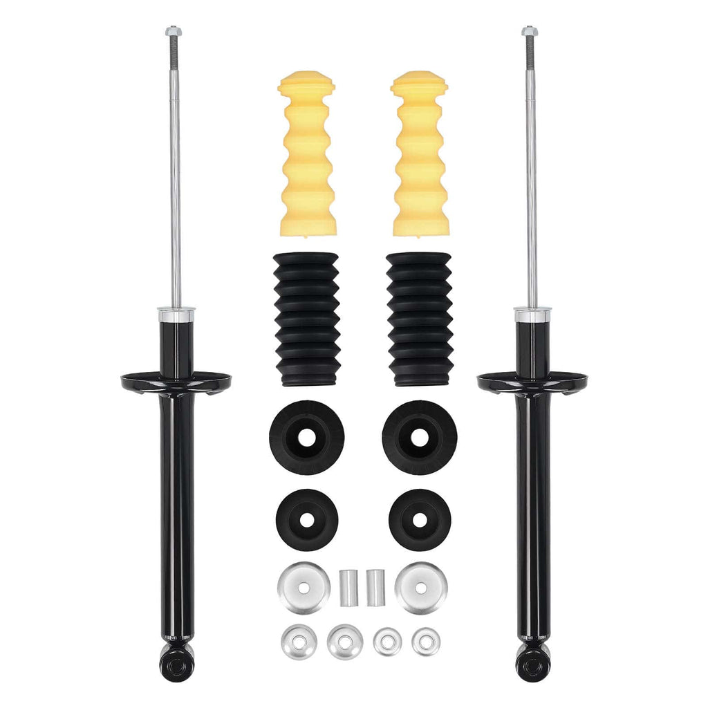 Neu 2x Federbein+Domlager +Staubmanschetten Hinten kompatibel für VW Corrado1983-2002 191513033
