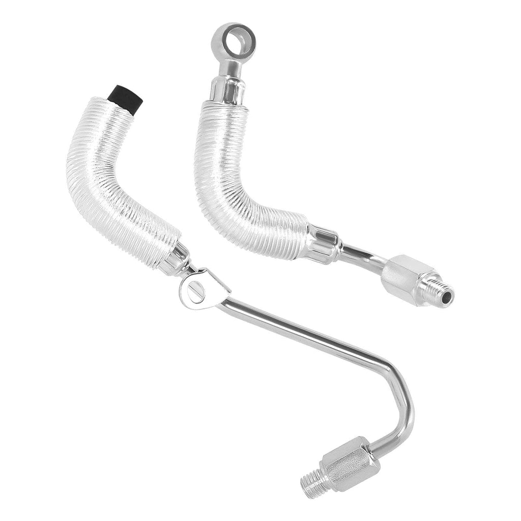 Neu Turbolader Turbo Ölzufuhrrohr Turbo Ölrücklaufrohr kompatibel für Opel Astra J Corsa D Neu