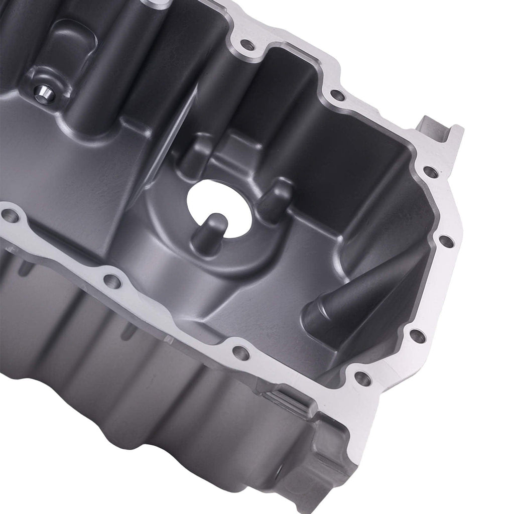 Neu Aluminium Ölwanne kompatibel für Audi A3 Q3 04L103603 2012-2020 1.6L 2.0L