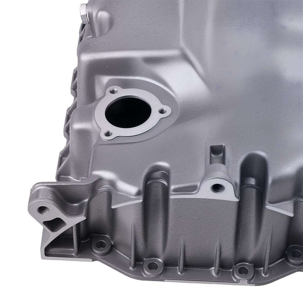 Neu Aluminium Ölwanne kompatibel für Audi A3 Q3 04L103603 2012-2020 1.6L 2.0L