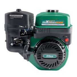 Neu 7PS Benzinmotor 212ccm 4-Takt OHV horizontaler Gasmotor Einzylinder Rückstoß