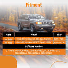 Laden Sie das Bild in den Galerie-Viewer, Neu Lenkgetriebe kompatibel für Jeep Grand Cherokee L6 4.0L Sport Utility 1999-2004 27-8414