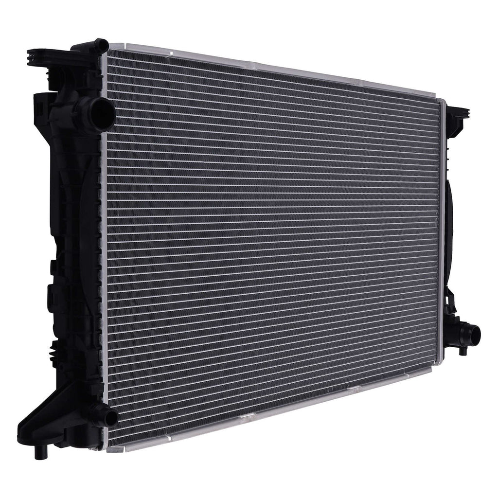 Neu Alu Wasserkühler kompatibel für Audi A6 A7 A8 Q7 Q8 3.0L V6 2017-2023 606578 Querströmung