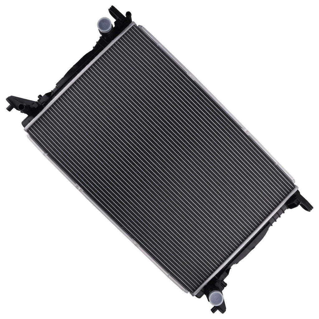 Neu Alu Wasserkühler kompatibel für Audi A6 A7 A8 Q7 Q8 3.0L V6 2017-2023 606578 Querströmung