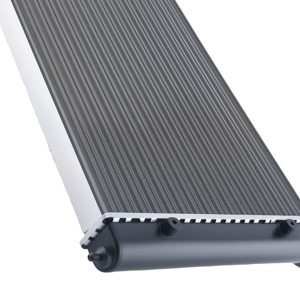 Neu Kühler Aluminium kompatibel für VW Polo II 80 Coupe 86C 1.0-1.3 1985-1994 867121253L