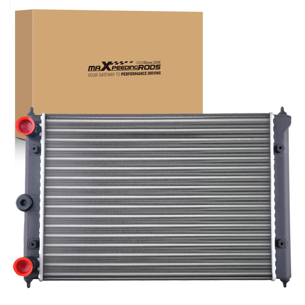 Neu Kühler Aluminium kompatibel für VW Polo II 80 Coupe 86C 1.0-1.3 1985-1994 867121253L