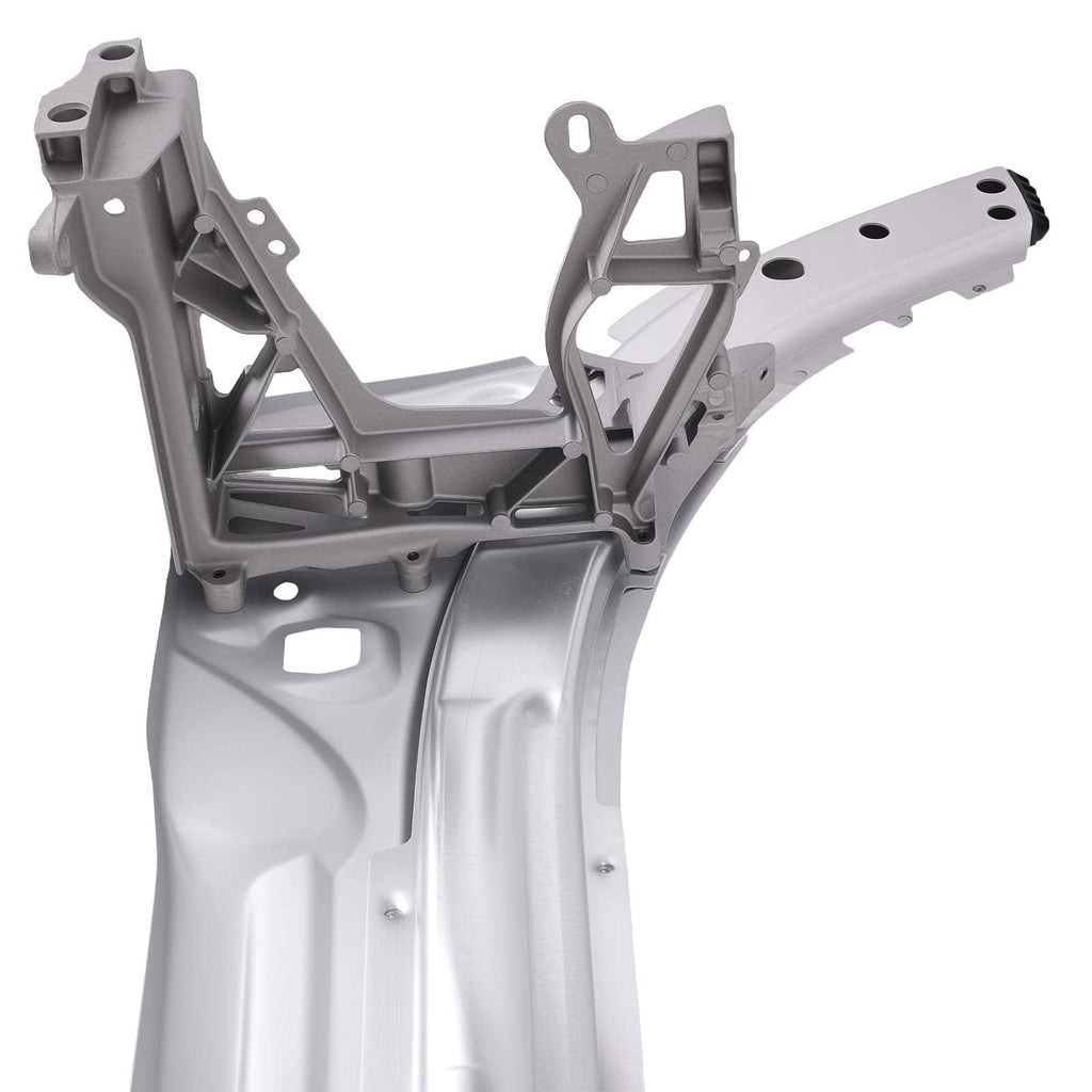 Neu Kühlergrill Komplett kompatibel für Mercedes W205 C Klasse 2056203201 2014-2022 Silber