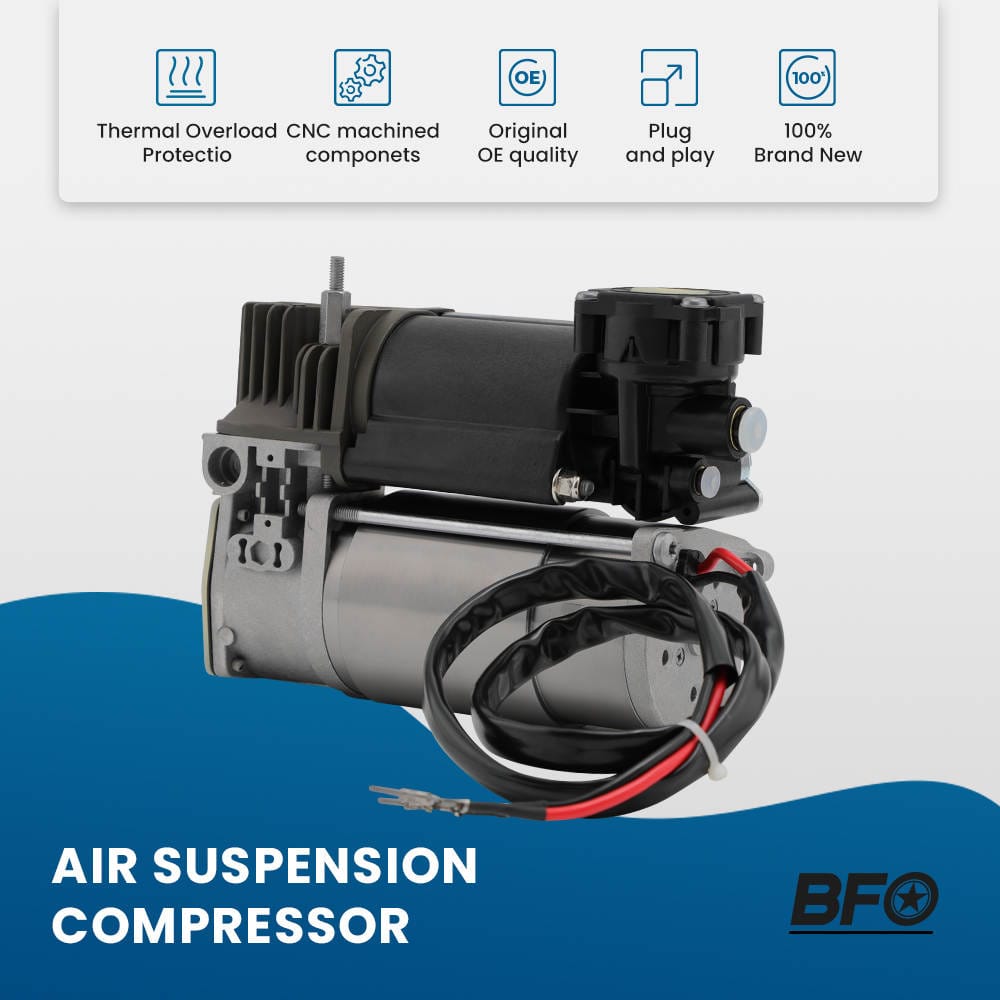 Neu FEDERBEIN LUFTFEDERUNG HINTEN + KOMPRESSOR kompatibel für LAND ROVER DISCOVERY 3 LR 016402