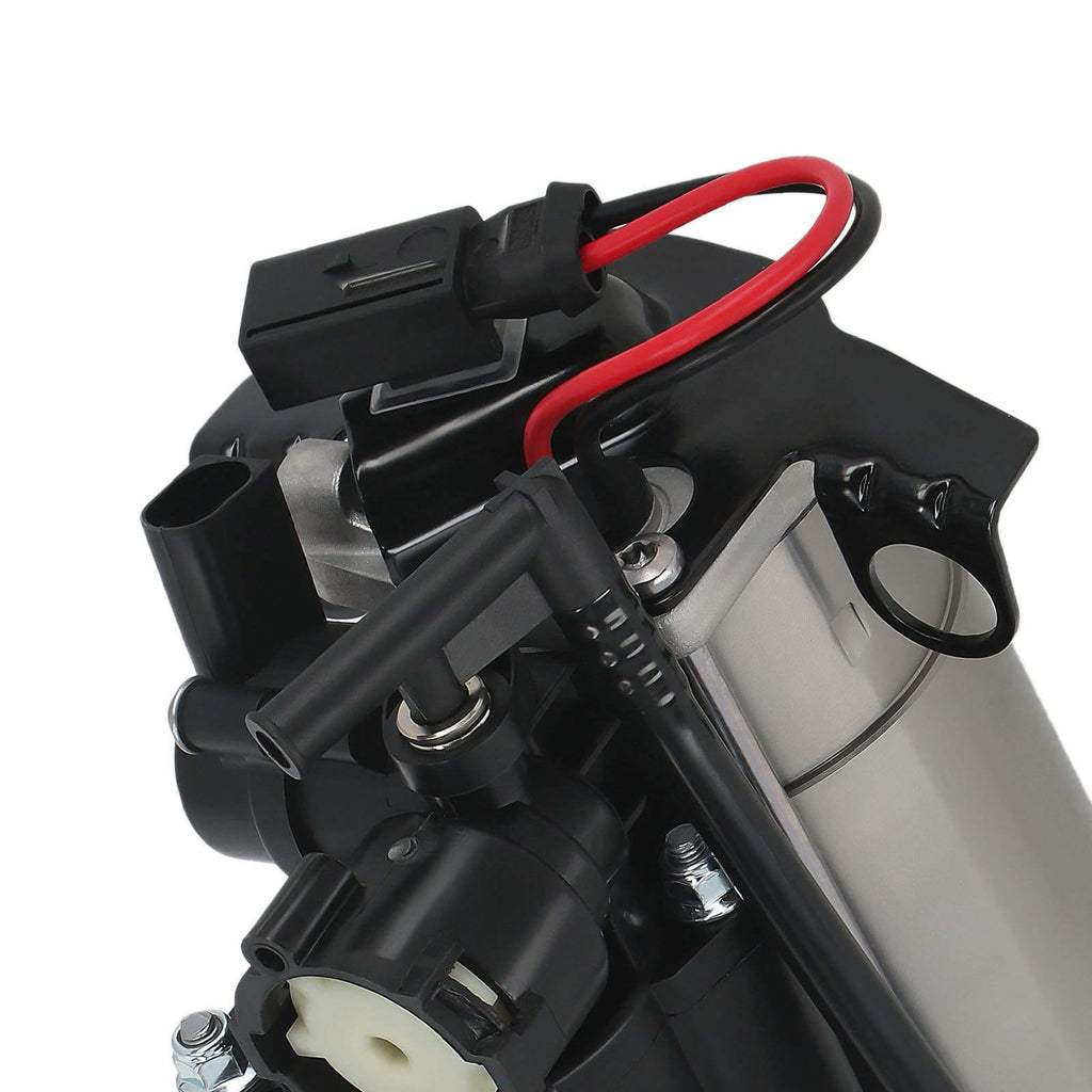 Neu 2x Federbalg 2Pins Hinten + Kompressor kompatibel für Mercedes E-Klasse S211 A2113200925