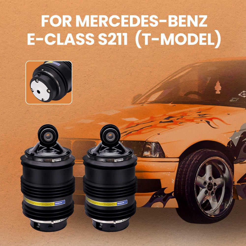 Neu 2x Luftfederbalg mit 2Pins Hinterachse L+R kompatibel für Mercedes E-Klasse S211 211320092