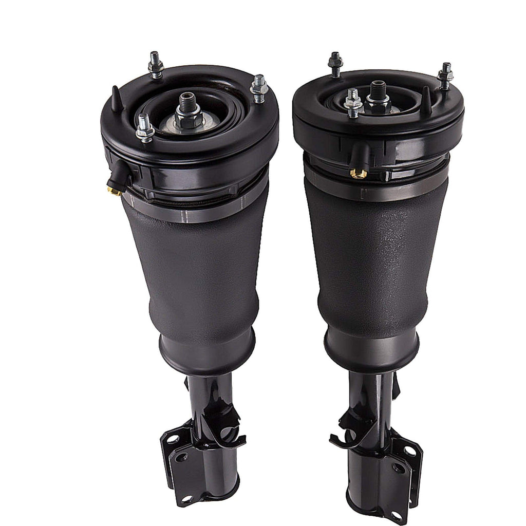 Neu 2X Luftfeder Hinten + 2X Luftfederung Federbeine Vorne kompatibel für BMW X5 E53 3.0L 4.8L