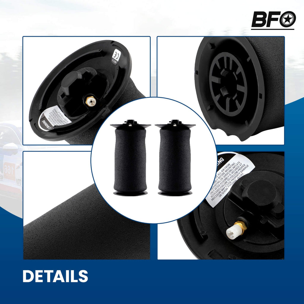 Neu 2 Pcs Luftfeder Luftfederung Stoßdämpfer Hinten kompatibel für BMW 5er E61 Kombi Bj. 2004-