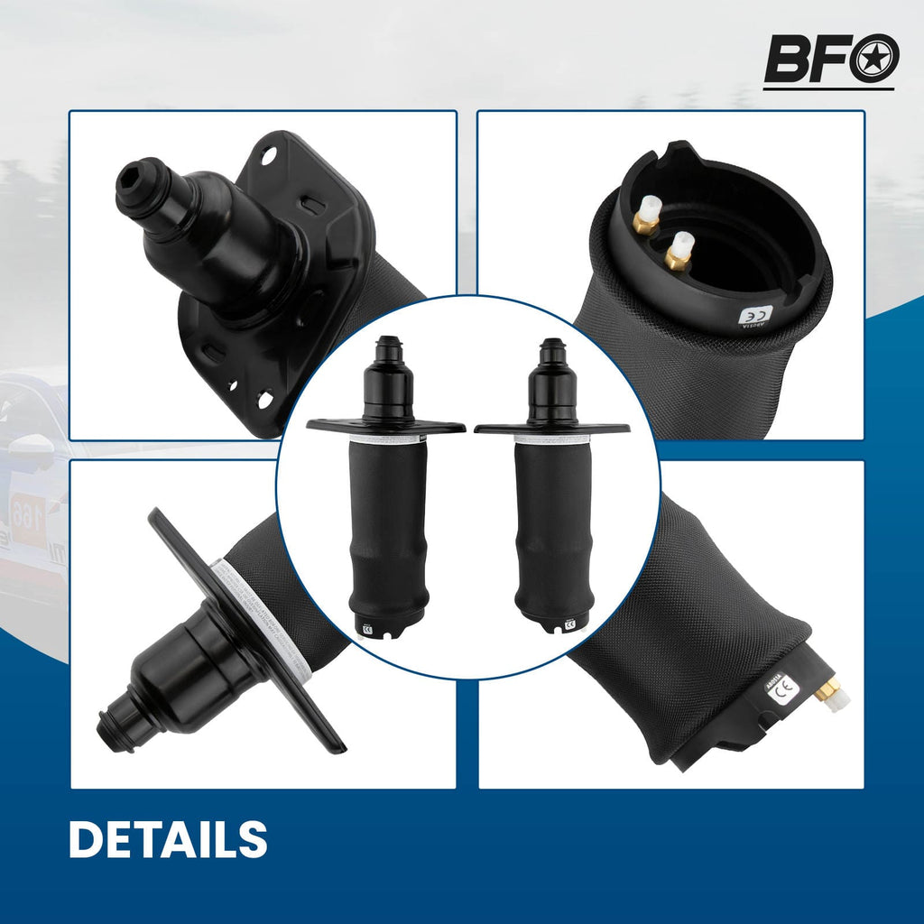 Neu Paar Luftfederung hinten kompatibel für Audi A6 C5 4B Allroad Quattro 4Z7616051A/4Z7616052A