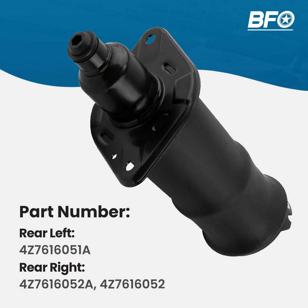 Neu Paar Luftfederung hinten kompatibel für Audi A6 C5 4B Allroad Quattro 4Z7616051A/4Z7616052A