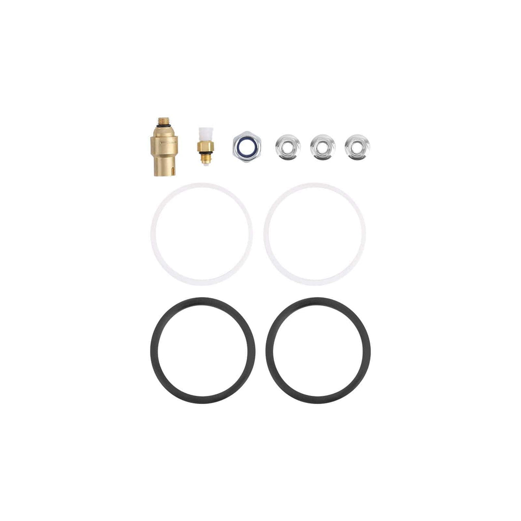 Neu Luftfederung Hinten + Kompressor + Ventilblock kompatibel für BMW 7er F01, F02, F03, F04