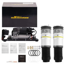 Laden Sie das Bild in den Galerie-Viewer, Neu Luftfederung Hinten + Kompressor + Ventilblock kompatibel für BMW 7er F01, F02, F03, F04