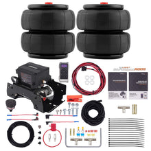 Laden Sie das Bild in den Galerie-Viewer, Neu 2600LBS Universal Federbalg + Wireless Kompressor Kontroller Kit for Heavy Duty