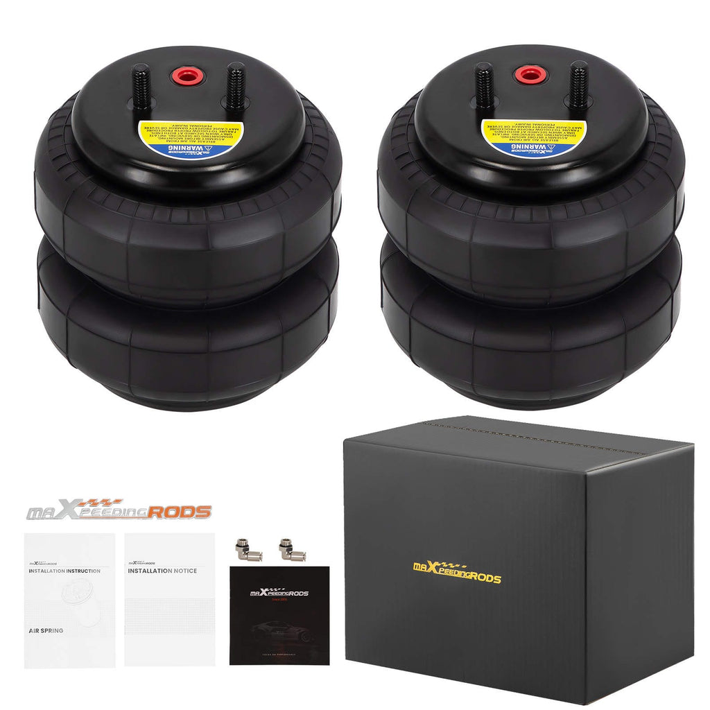 Neu 2X Luftfederung Federbalg Luftbalg 2500LBS For Firestone 6781 For LKW Van SUV