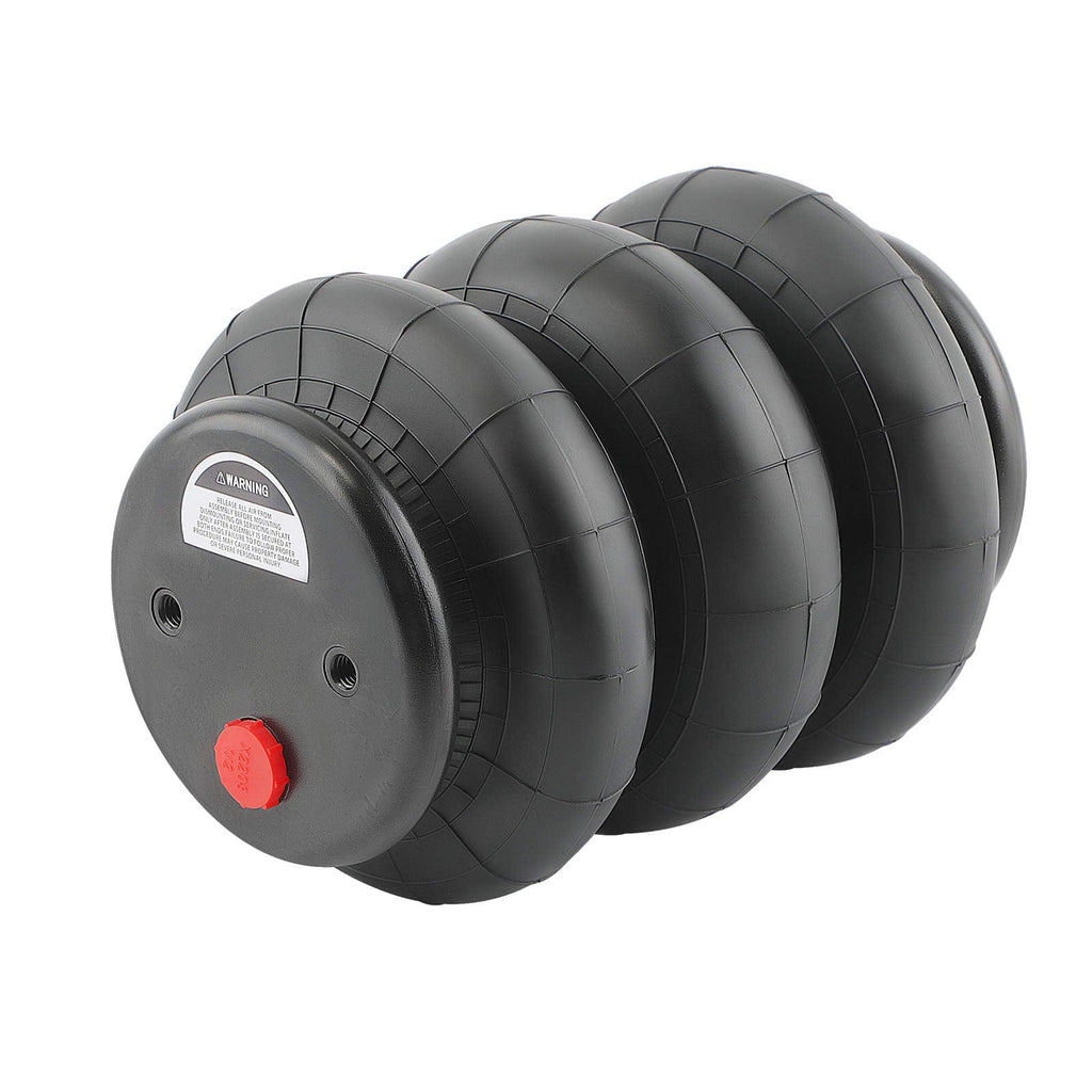 Neu Paar Luftfederung Dreifaltenbalg 2600 LBS Universal for Light Duty kompatibel für Mini-Trucks