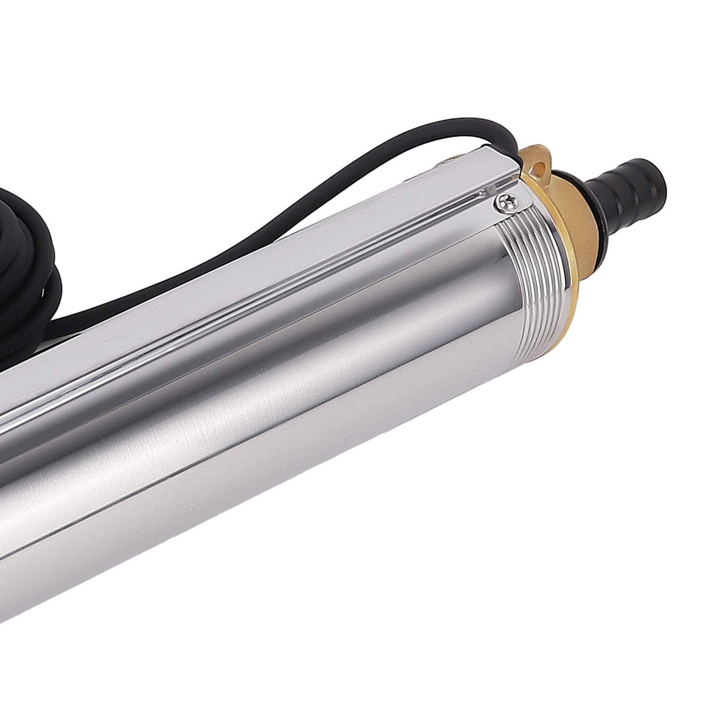 Neu 1100W 6600L/h 4 Tiefbrunnenpumpe Rohrpumpe Brunnenpumpe Pumpe