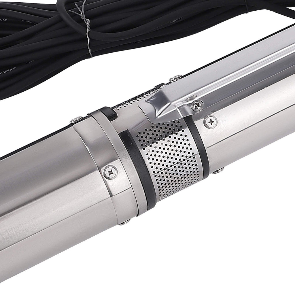 Neu 1100W 6600L/h 4 Tiefbrunnenpumpe Rohrpumpe Brunnenpumpe Pumpe