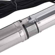 Laden Sie das Bild in den Galerie-Viewer, Neu 1100W 6600L/h 4 Tiefbrunnenpumpe Rohrpumpe Brunnenpumpe Pumpe