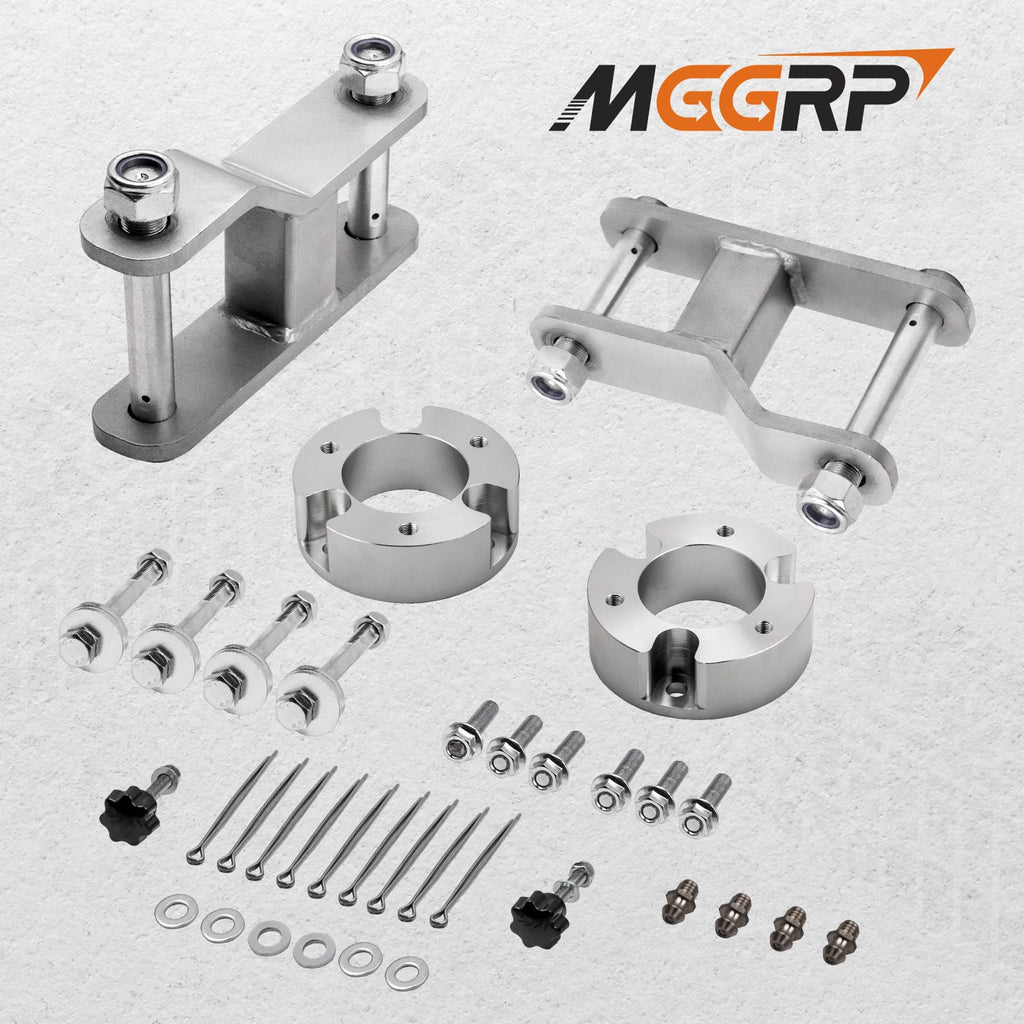 Neu 2x Vorne + 2x Hinten Suspension Lift Satz kompatibel für Nissan Navara D40 Modelle