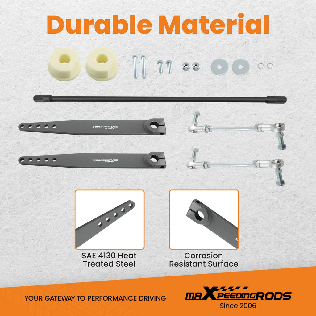 Neu VORDERER STABILISATOR-SATZ kompatibel für JEEP WRANGLER LJ / TJ UNLIMITED 1997-2006