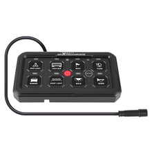 Laden Sie das Bild in den Galerie-Viewer, Neu 8 Gang RGB Schalttafel 12V-24V 60A APP Control For Universal Auto Boot UTV ATV