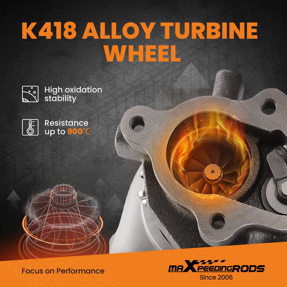 Neu Turbo Turbolader kompatibel für MITSUBISHI PAJERO II 2.8TD 92kW 125PS 49135-03111 ME202012