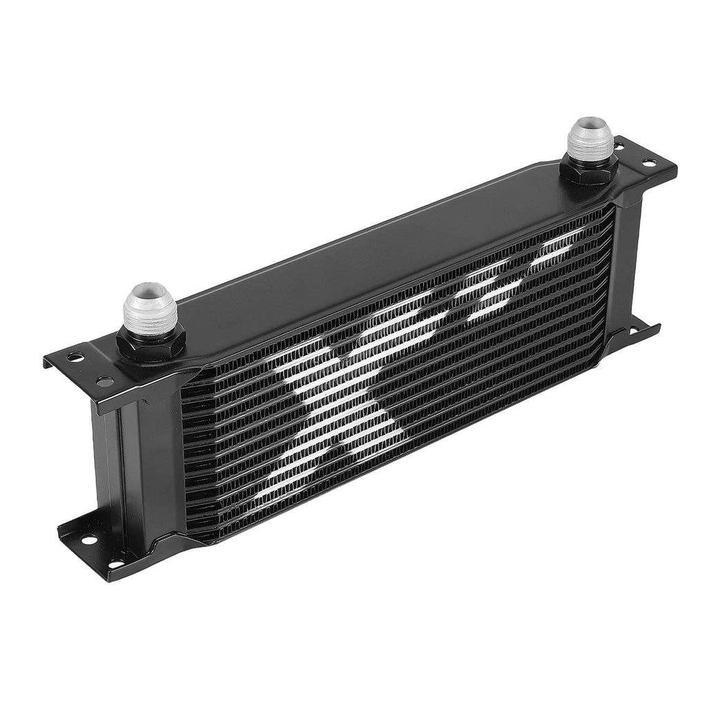Neu 13-Reihen Universal Ölkühler Kit Aluminium AN-10 Transmission Oil Cooler Adapter