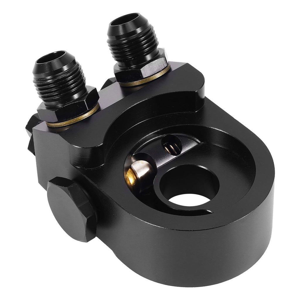 Neu 19 Reihen Ölkühler Kit Universal Aluminium AN10 mit Thermostat Adapter 65°C