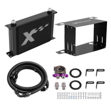 Laden Sie das Bild in den Galerie-Viewer, Neu 25 Reihen Ölkühler Kit Universal Aluminium AN10 mit Thermostat 73-83°C Schwarz