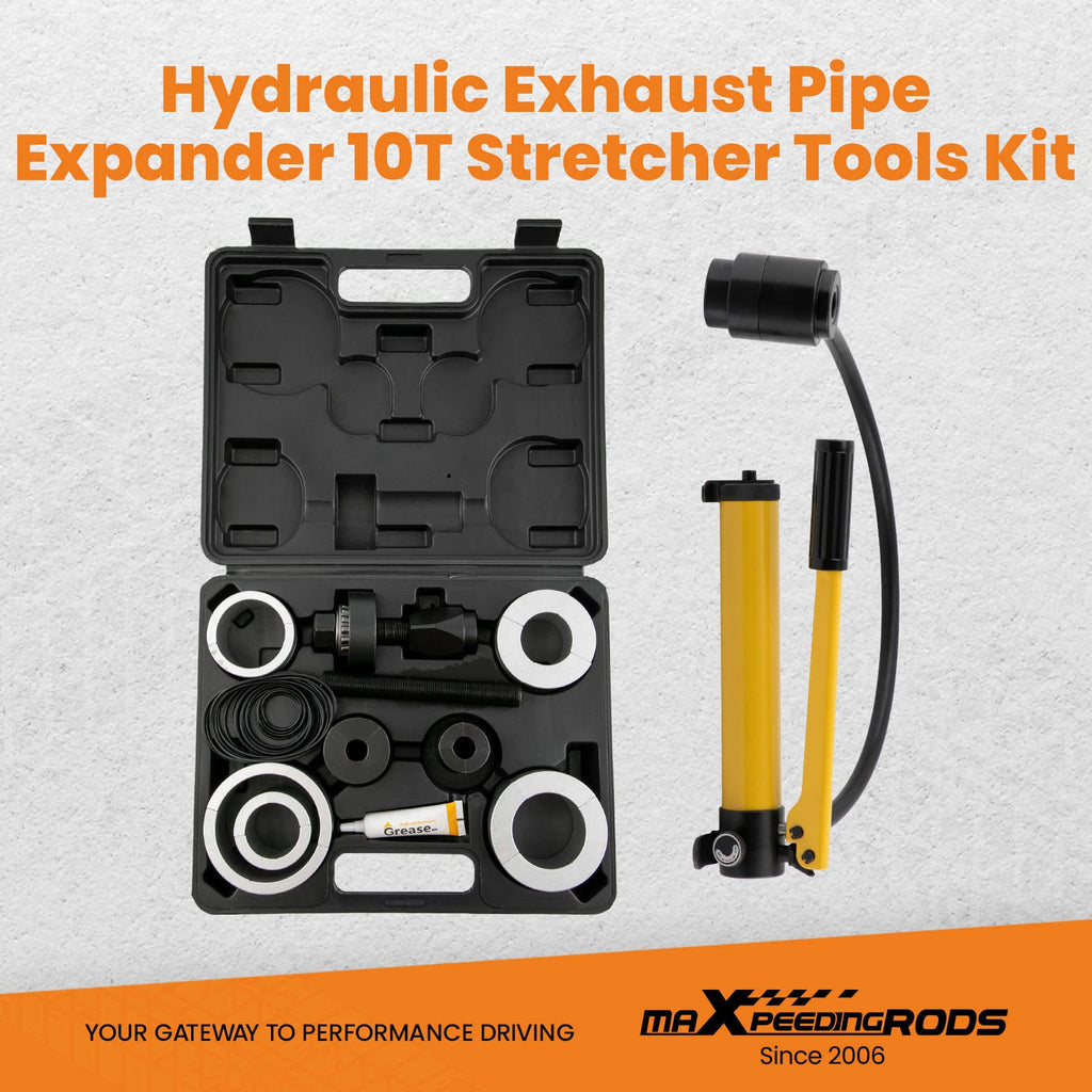 Neu Hydraulischer Auspuff-Expander 10T Stretcher Werkzeugsatz 1 5/8 bis 4 1/4
