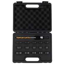 Laden Sie das Bild in den Galerie-Viewer, Neu 17PC Parksensor Lochstanzwerkzeug for Stoßstangen 17-32mm Kohlenstoffstahl HSS-G