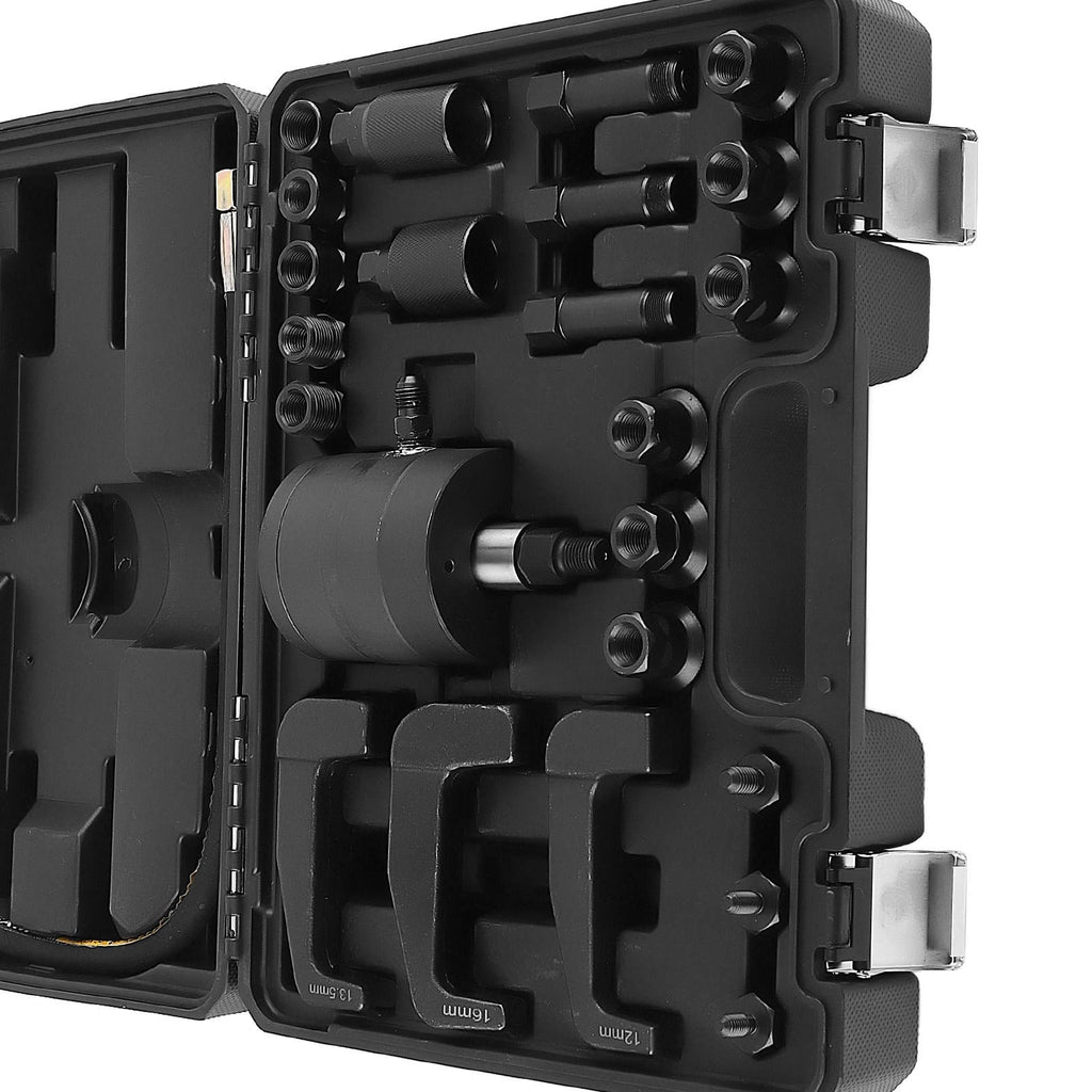 Neu Diesel Injektor Auszieher Druckluft Set M8-M31 Einspritzdüsen Demontage Kit