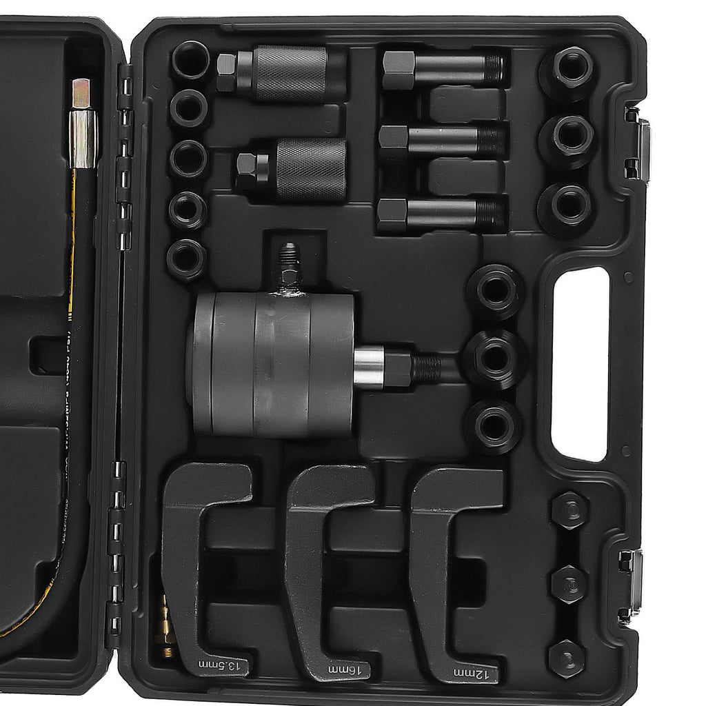 Neu Diesel Injektor Auszieher Druckluft Set M8-M31 Einspritzdüsen Demontage Kit