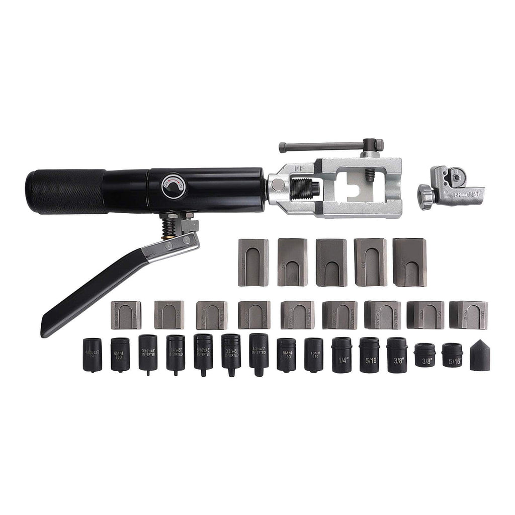Neu Bördelgerät Hydraulisch 29-teilig for Auto Bremsleitung Kraftstoffleitung