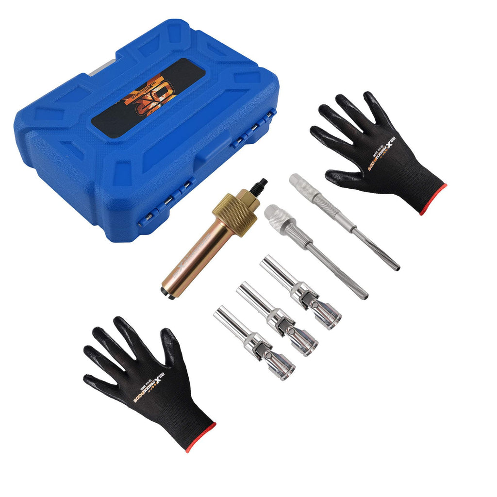 Neu Glühkerzen Entferner Set M10 M12 kompatibel für Mercedes CDI OM611 OM612 OM613 Werkzeug