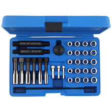 Laden Sie das Bild in den Galerie-Viewer, Neu Gewindebohrer Kit for Motor M8-M14 Glühkerzen Reparatur Werkzeug 33tlg