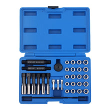 Laden Sie das Bild in den Galerie-Viewer, Neu Gewindebohrer Kit for Motor M8-M14 Glühkerzen Reparatur Werkzeug 33tlg