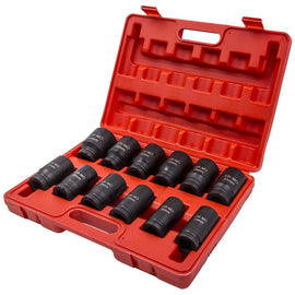 Neu Schlagschrauber Kraftnuss Kraft Steckschlüssel 3/4 Stecknuss 24-41mm | 12-tlg.