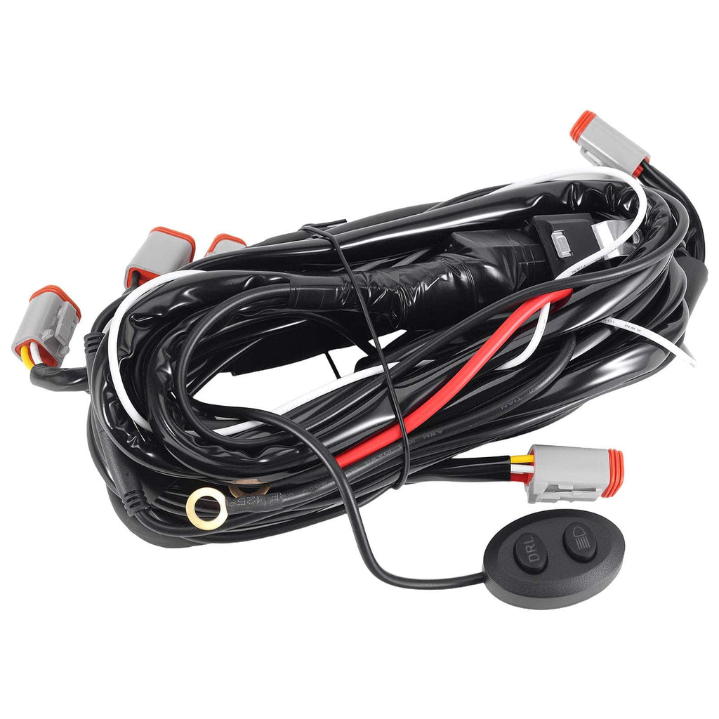 Neu Kabelsatz Schalter For maXpeedingrods LED Zusatzscheinwerfer 12-24V 40A 6-fach