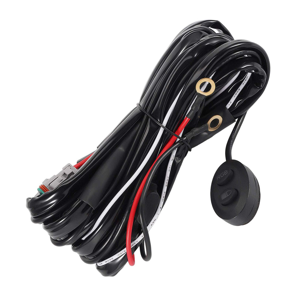 Neu Kabelsatz Schalter For maXpeedingrods Crosshair RGB LED 14AWG 3M 10-14V 360W